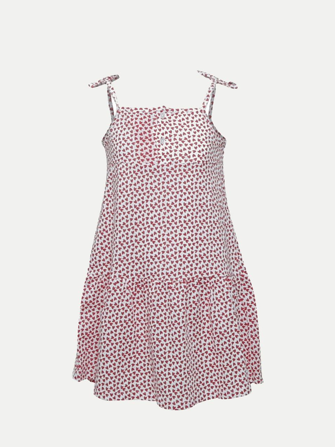 

BAESD Print A-Line Dress, Red
