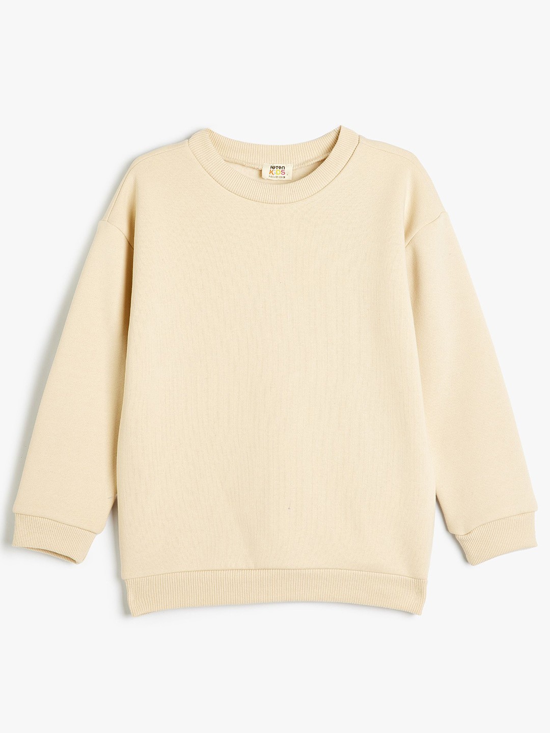 

Koton Boys Solid Sweatshirt, Beige