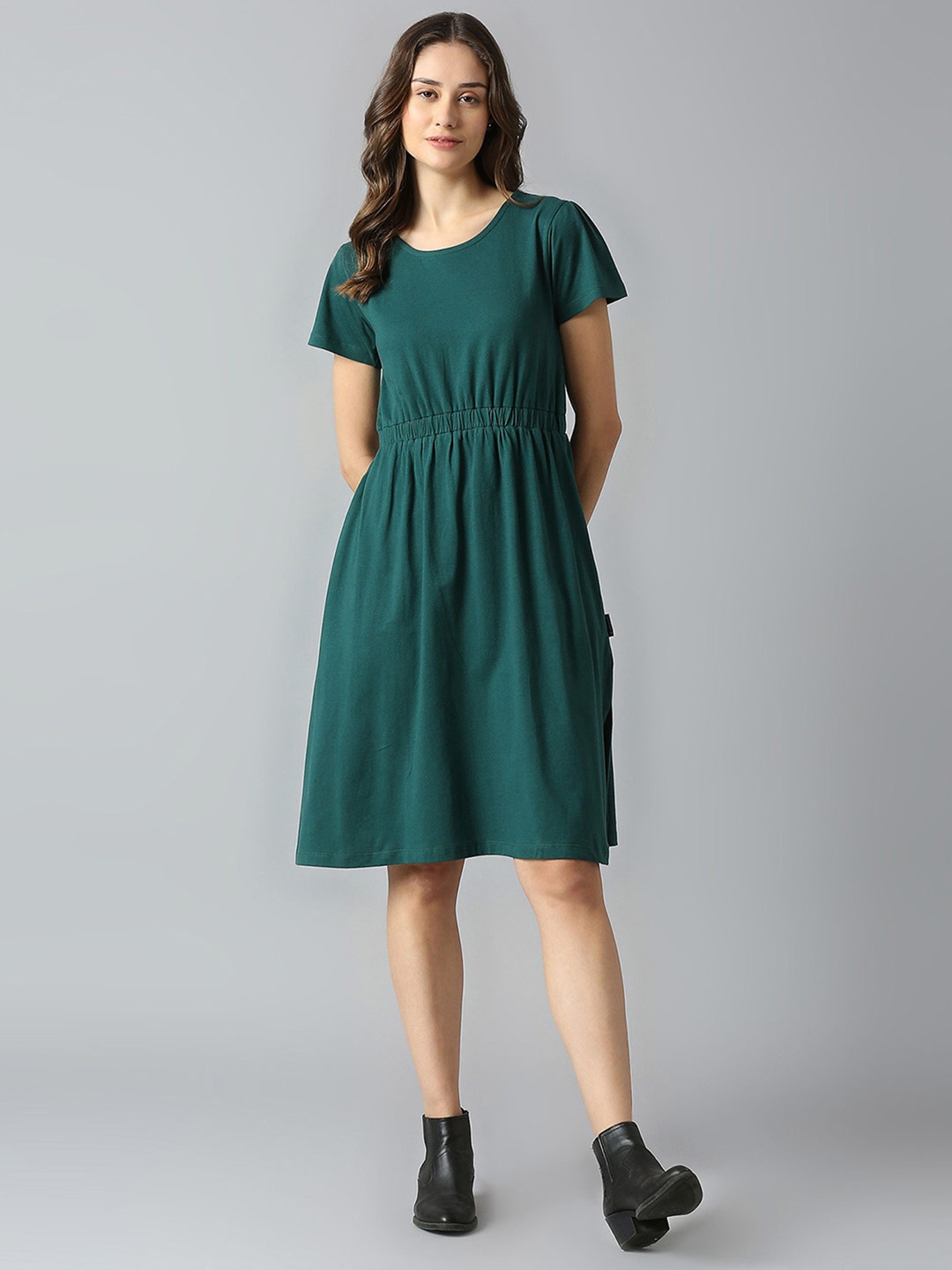 

Dream of Glory Inc Fit & Flare Dress, Teal