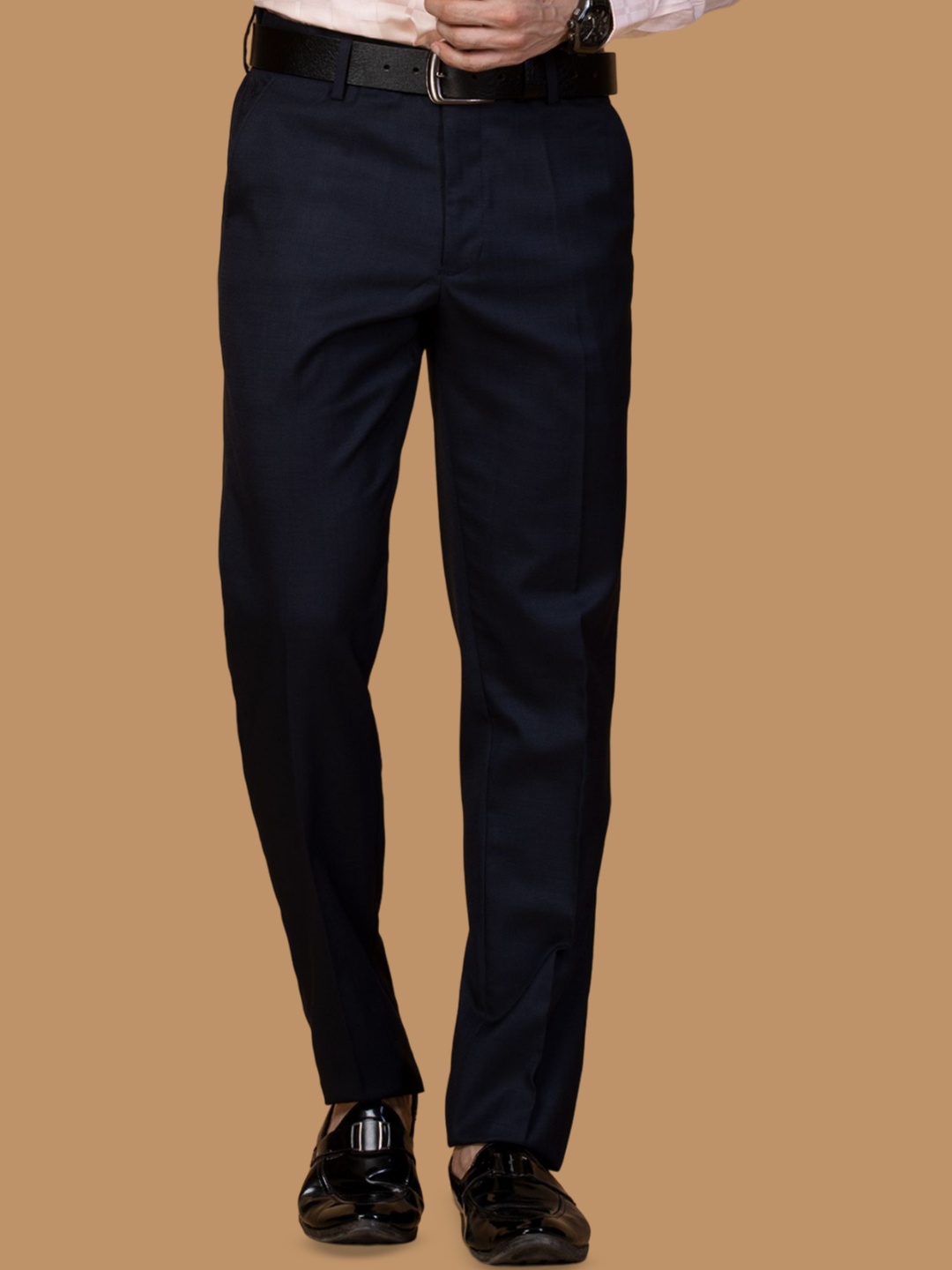 

Berkshire Men Smart Slim Fit Easy Wash Trousers, Navy blue