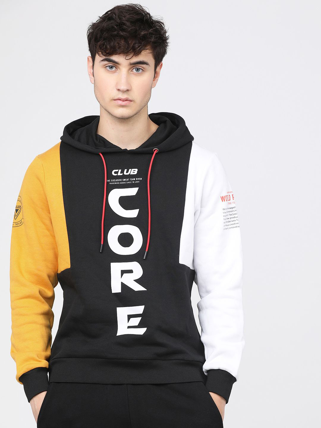 

HIGHLANDER Men Printed Sweatshirt, Black