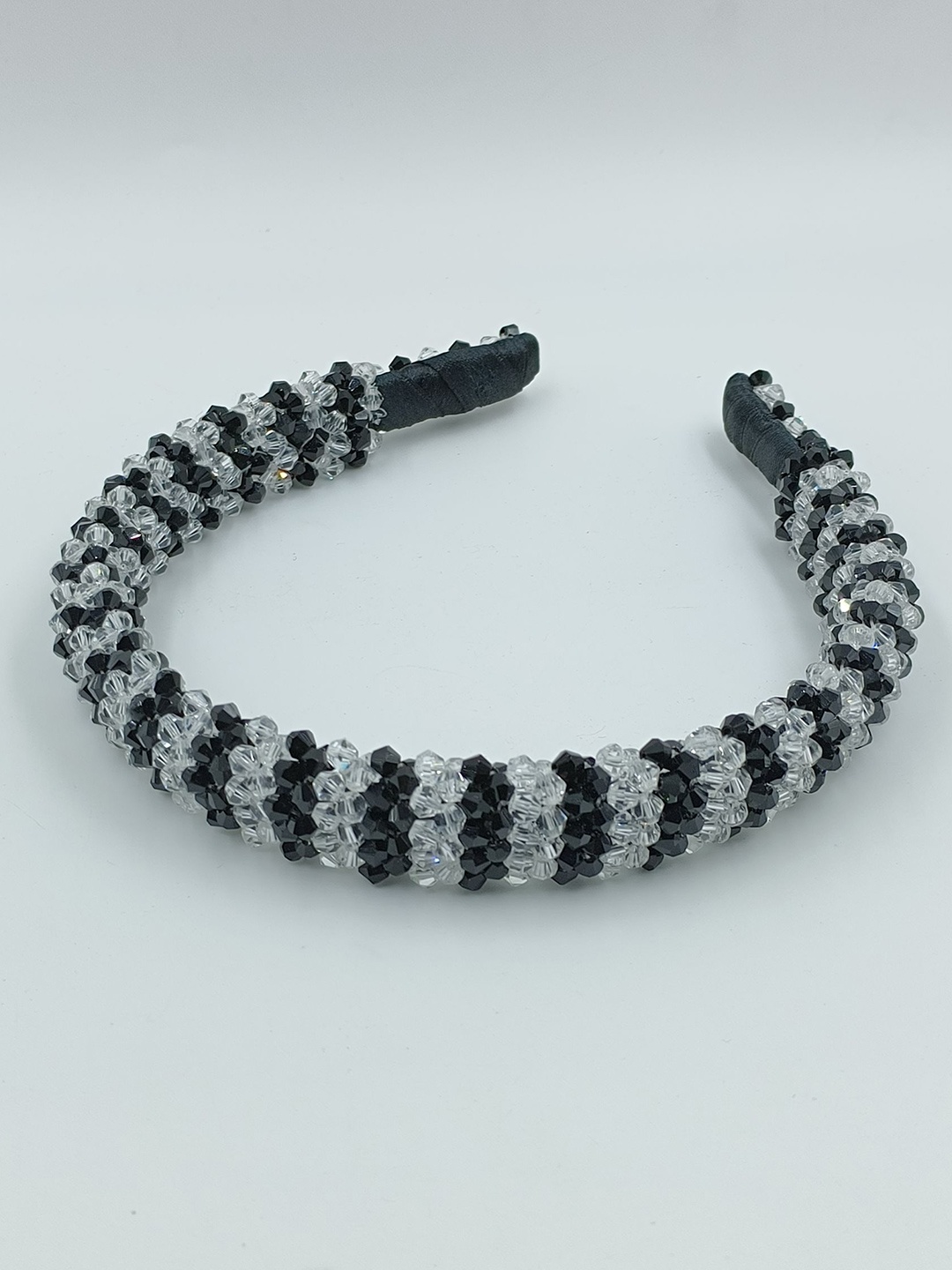 

Choko Girls Beaded Hairband, Black