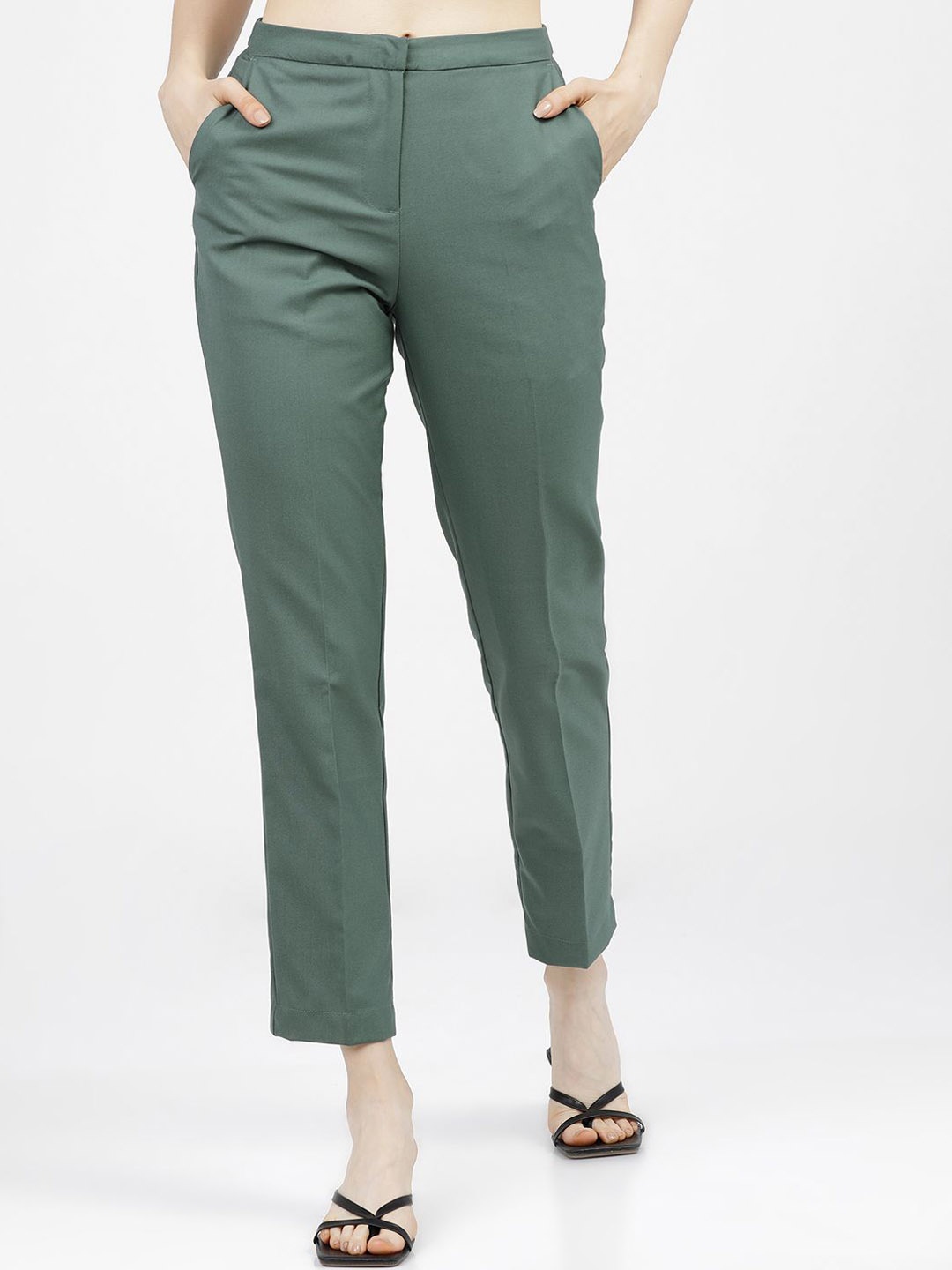 

Tokyo Talkies Women Trousers, Green