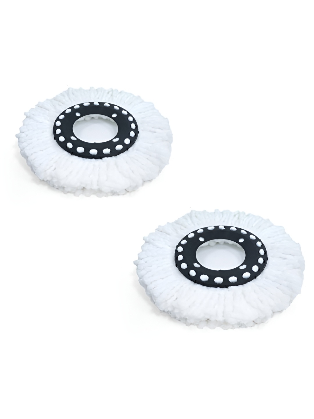 

UPC White 2 Pieces Wet & Dry Flat Mop Refill Pads