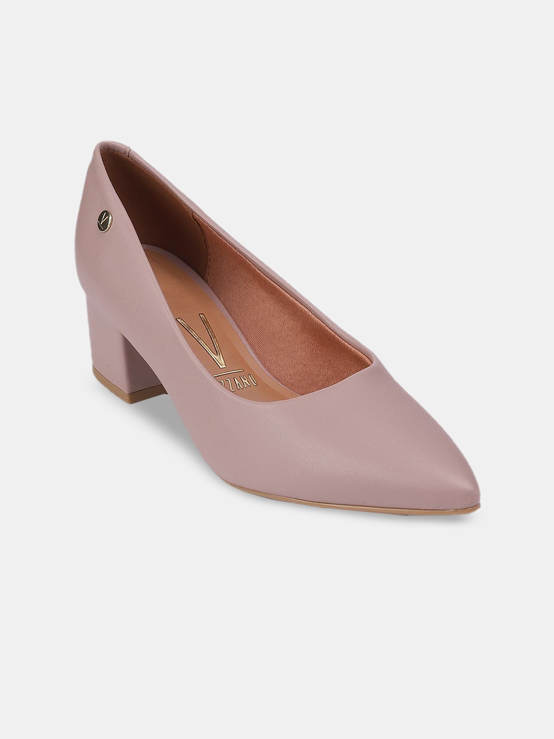 

Vizzano Work Block Pumps, Taupe