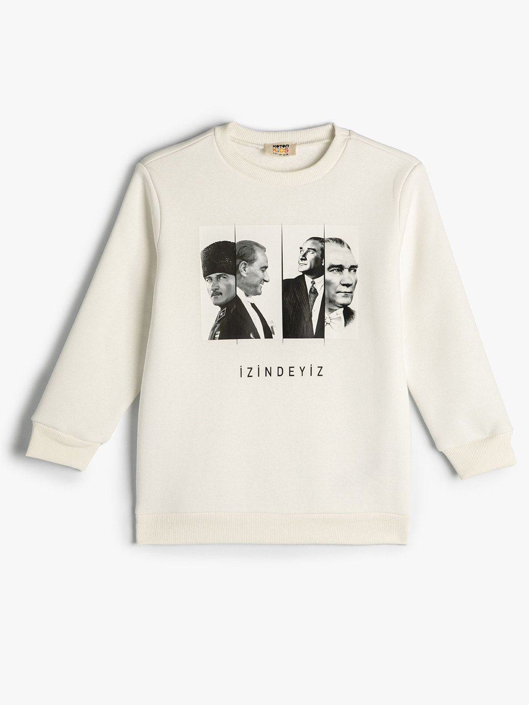 

Koton Boys Graphic Printed Sweatshirt, White