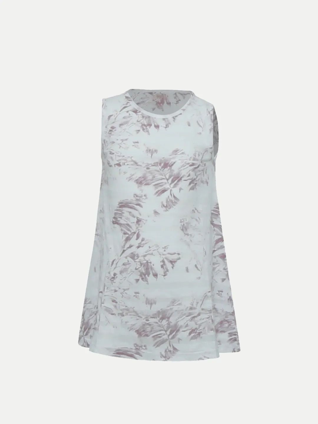 

BAESD Floral Print A-Line Dress, White