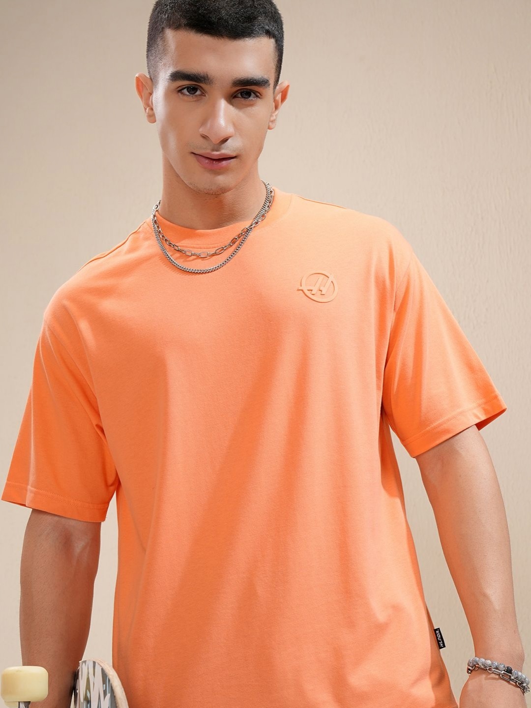 

HIGHLANDER Men Sports T-Shirt, Coral