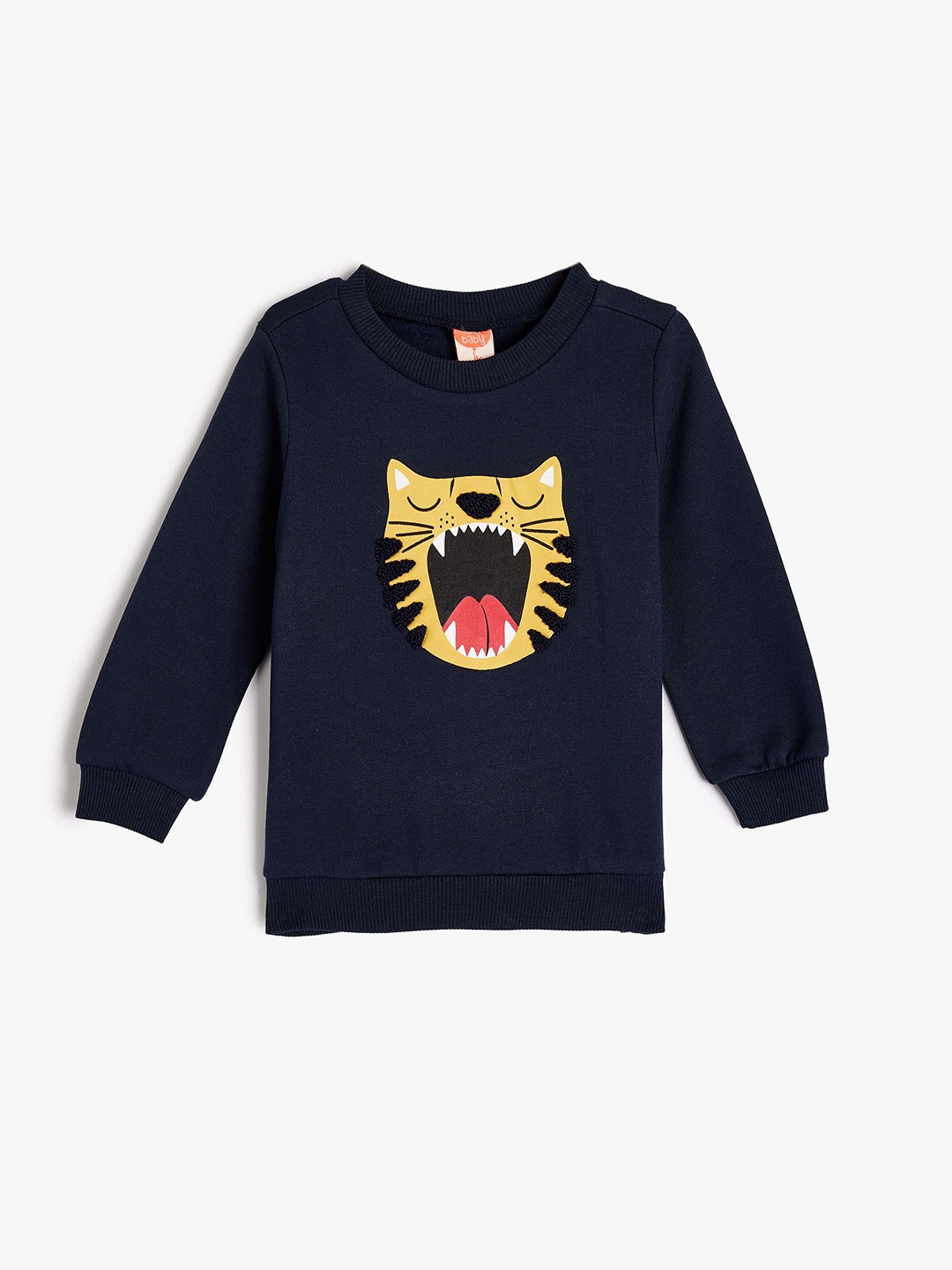 

Koton Boys Graphic Printed Sweatshirt, Navy blue