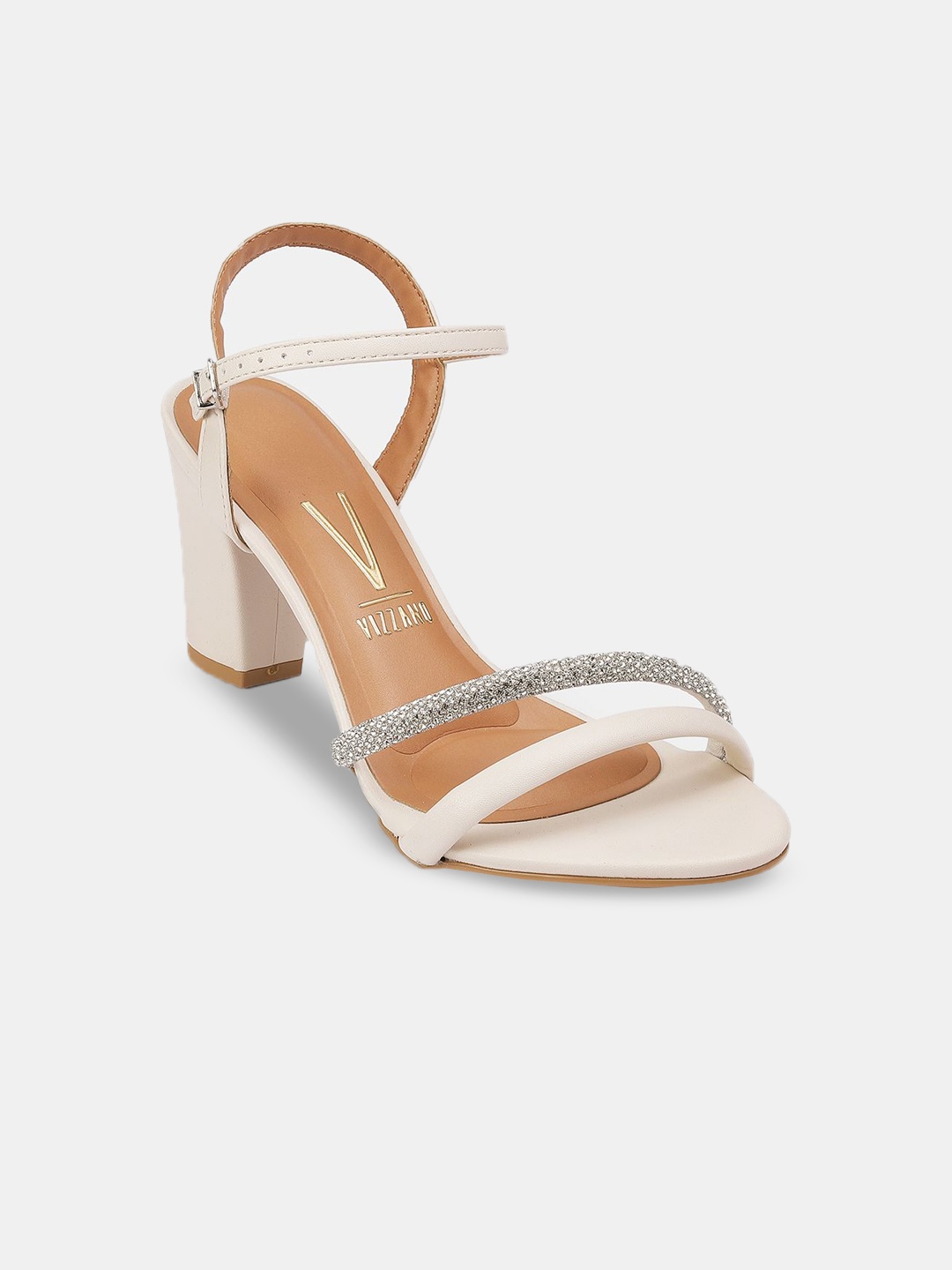 

Vizzano Party Block Pumps, Off white