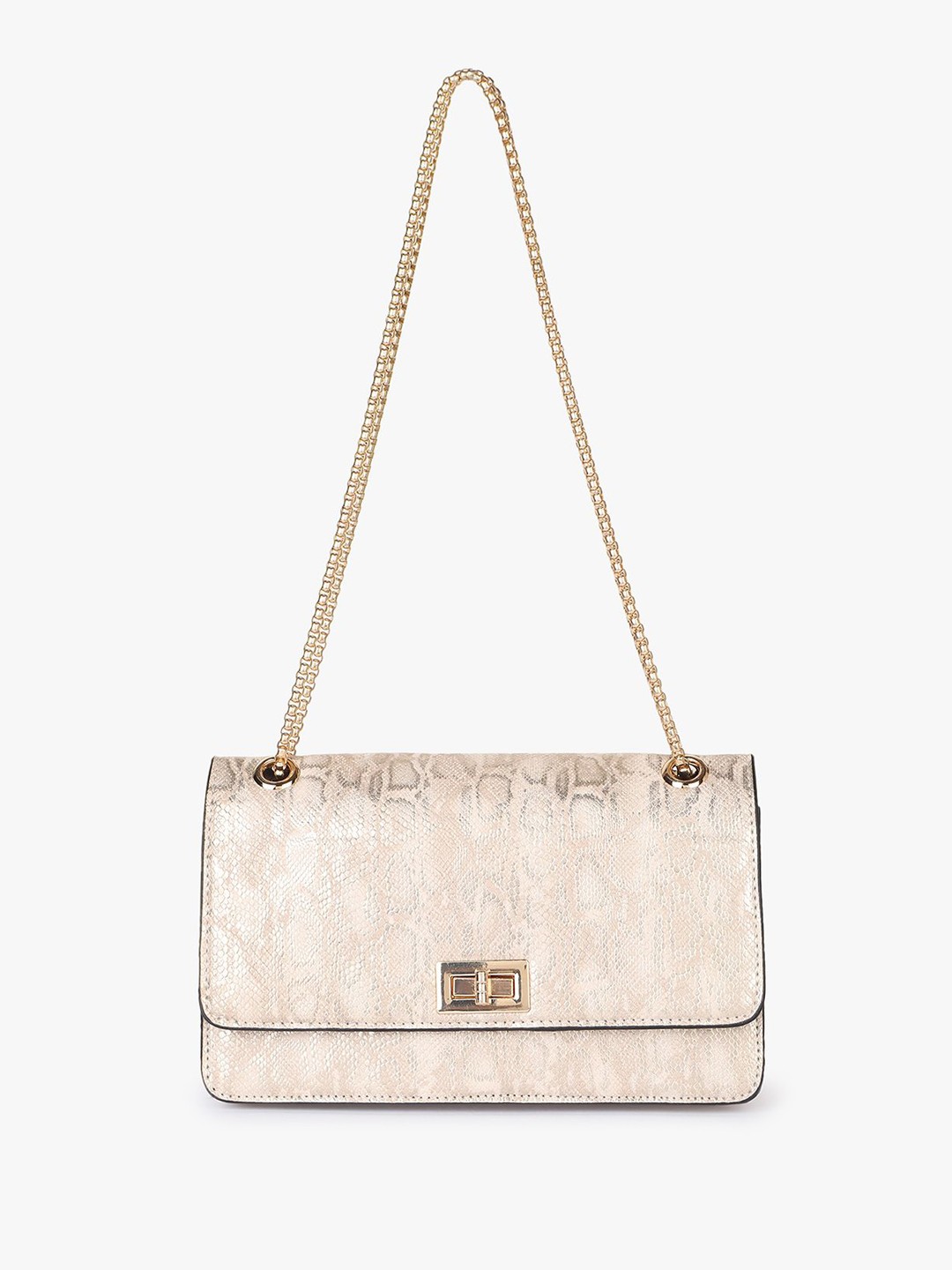 

Carlton London Structured Sling Bag, Cream
