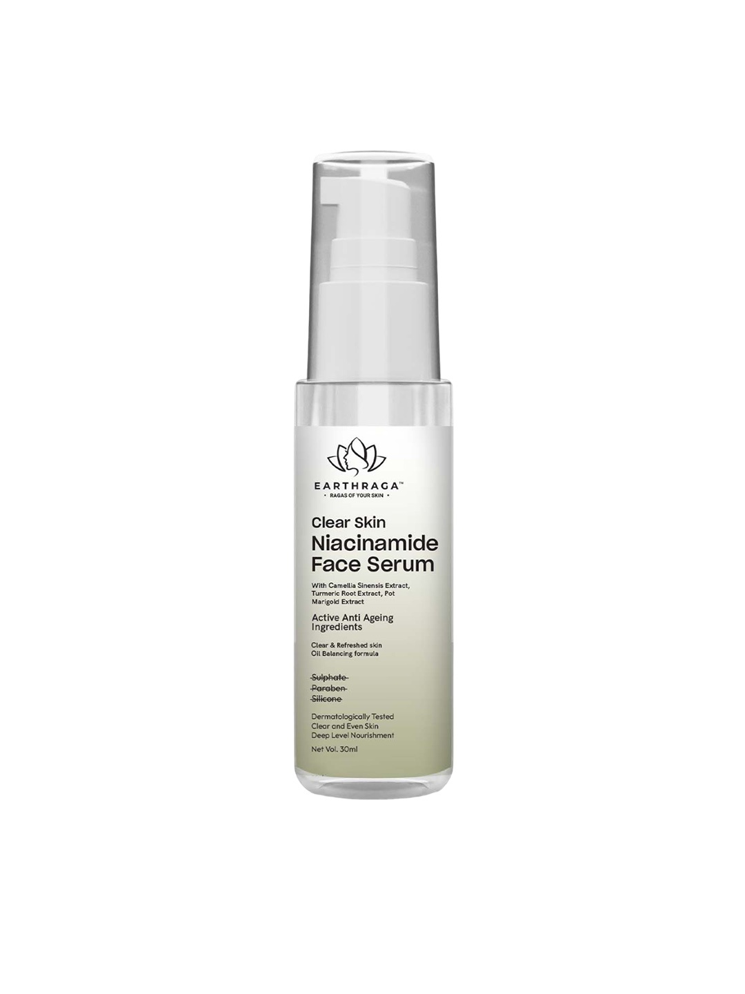 

Earthraga Clear Skin Niacinamide Face Serum- 30 ml, Grey