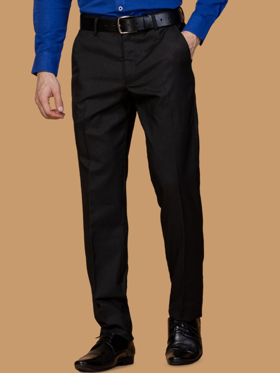 

Berkshire Men Smart Slim Fit Easy Wash Trousers, Black