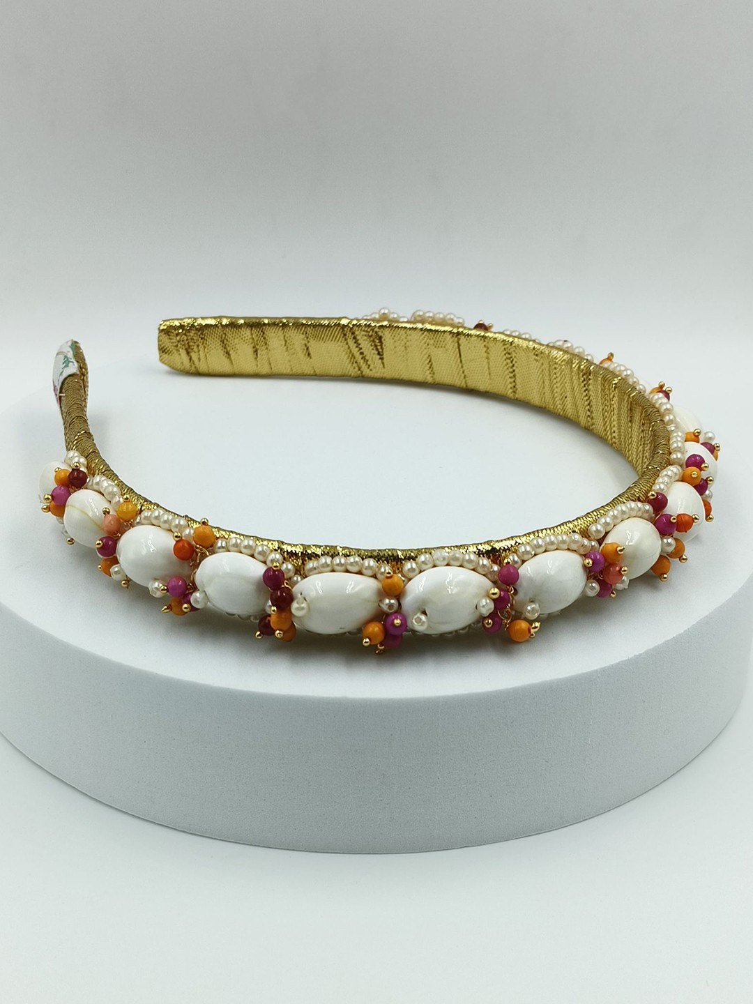 

Choko Girls Embellished Hairband, Gold
