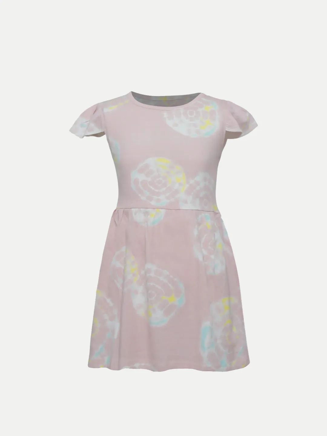 

BAESD Floral Print Fit & Flare Dress, Pink