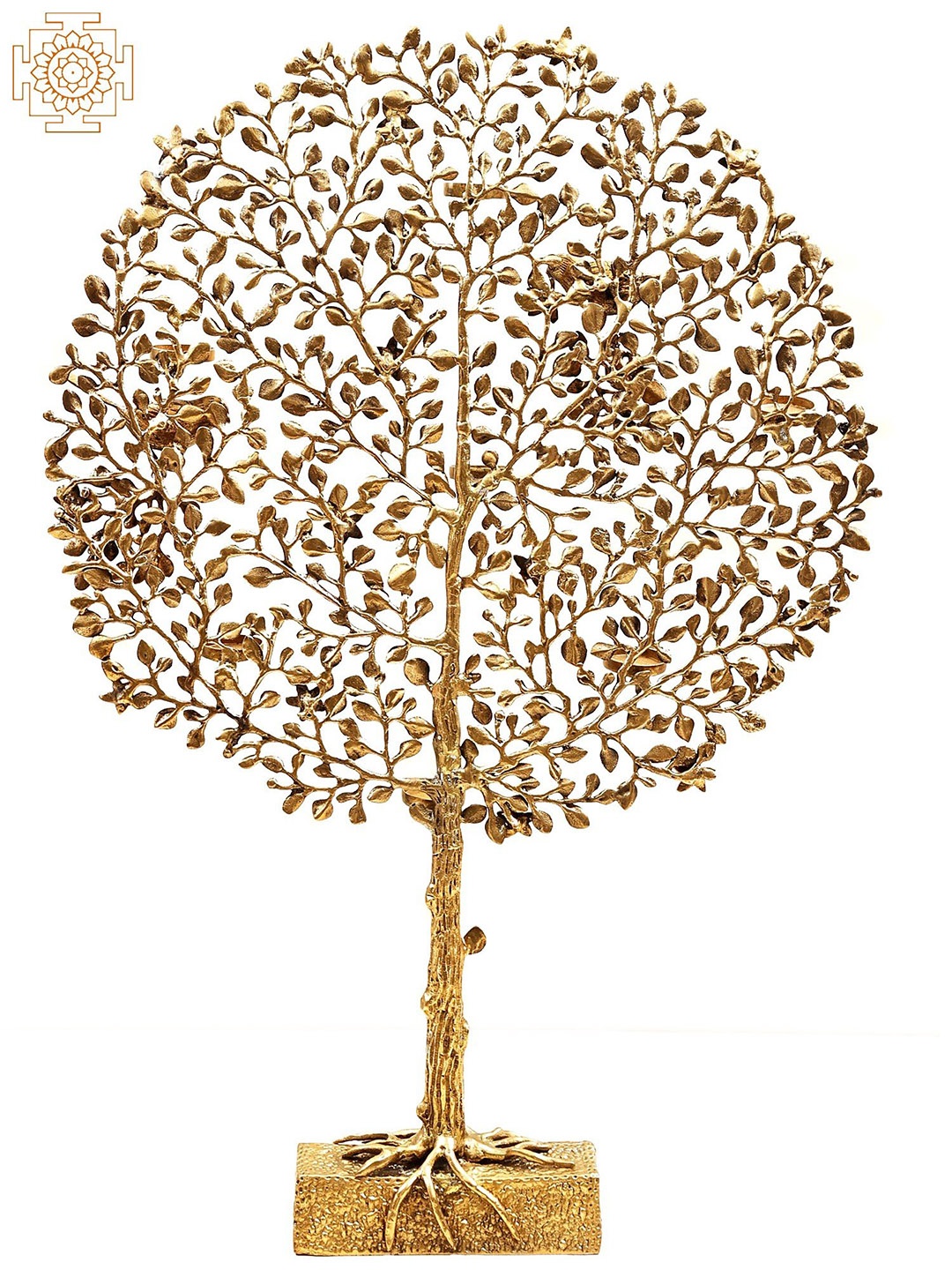 

Exotic India Gold-Toned Curio Showpiece