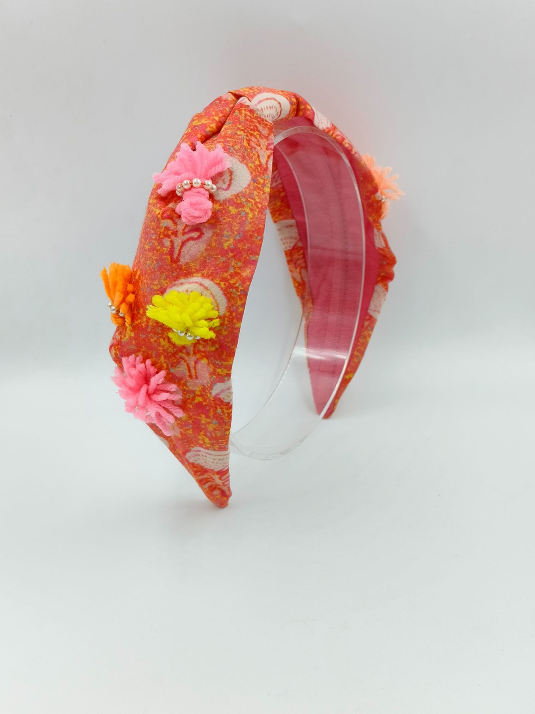 

Choko Girls Beaded Hairband, Orange