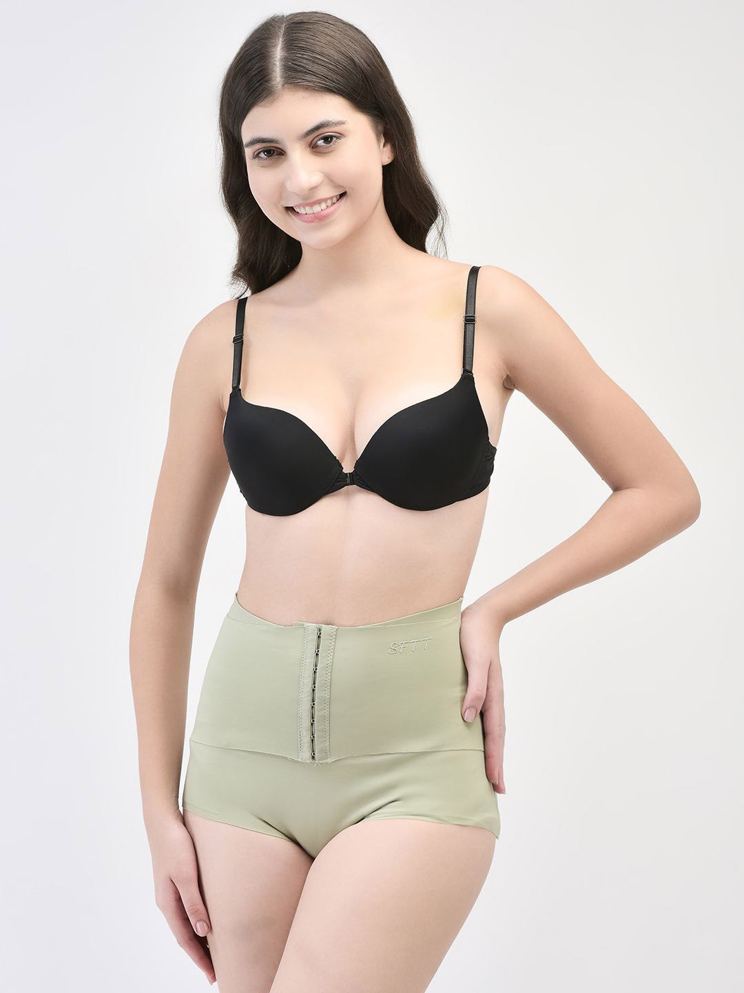 

Brauch Women High Waist Tummy Shapeware, Green