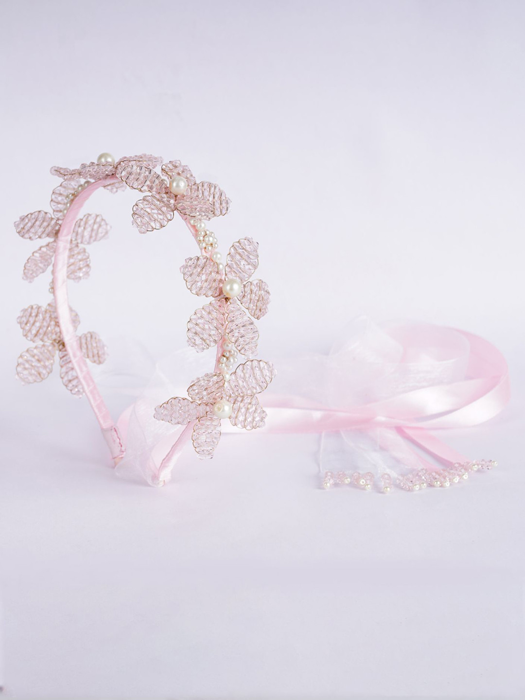

Choko Girls Embellished Hairband, Peach