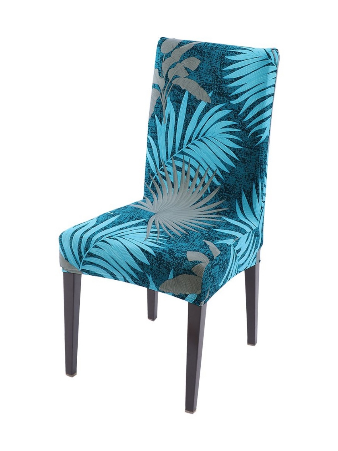 

HOKIPO Blue Printed Chair Cover