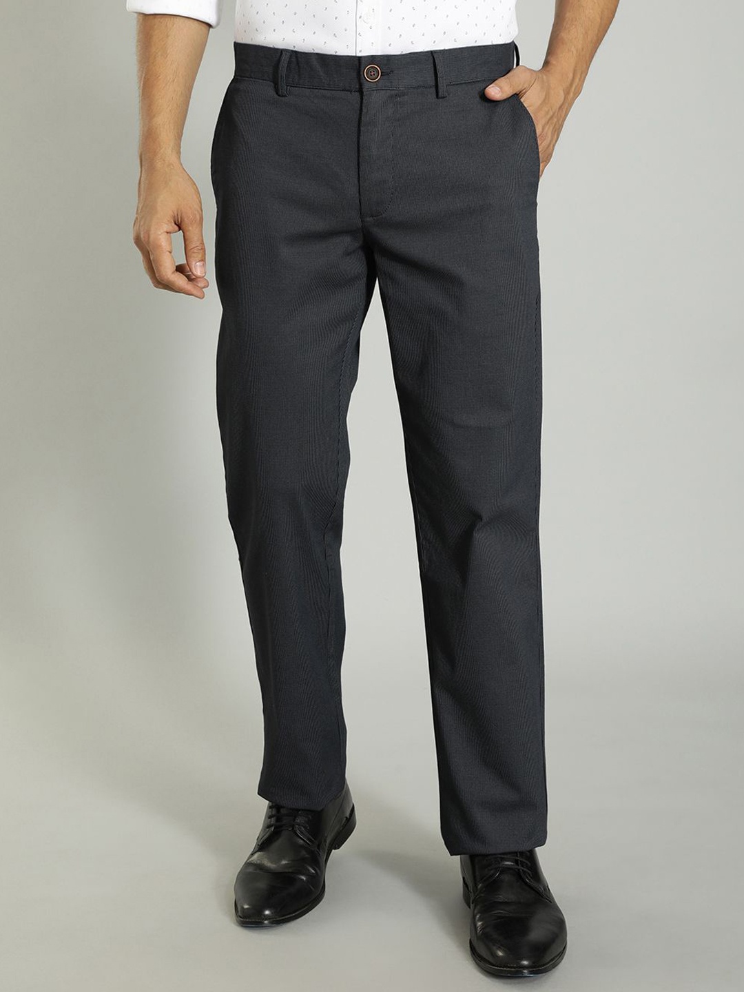 

Indian Terrain Men Kansas Trousers, Blue