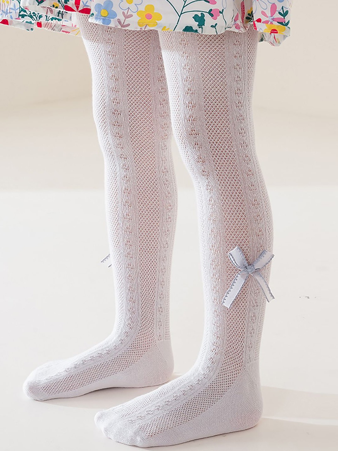 

SYGA Girls Self-Design Pantyhose Stockings, Grey