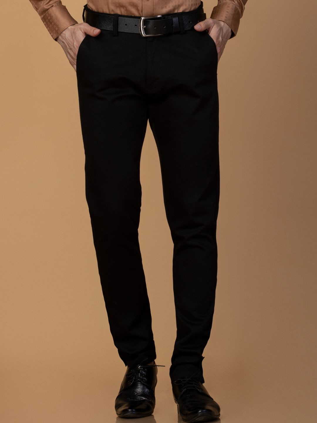 

Berkshire Men Smart Slim Fit Easy Wash Trousers, Black