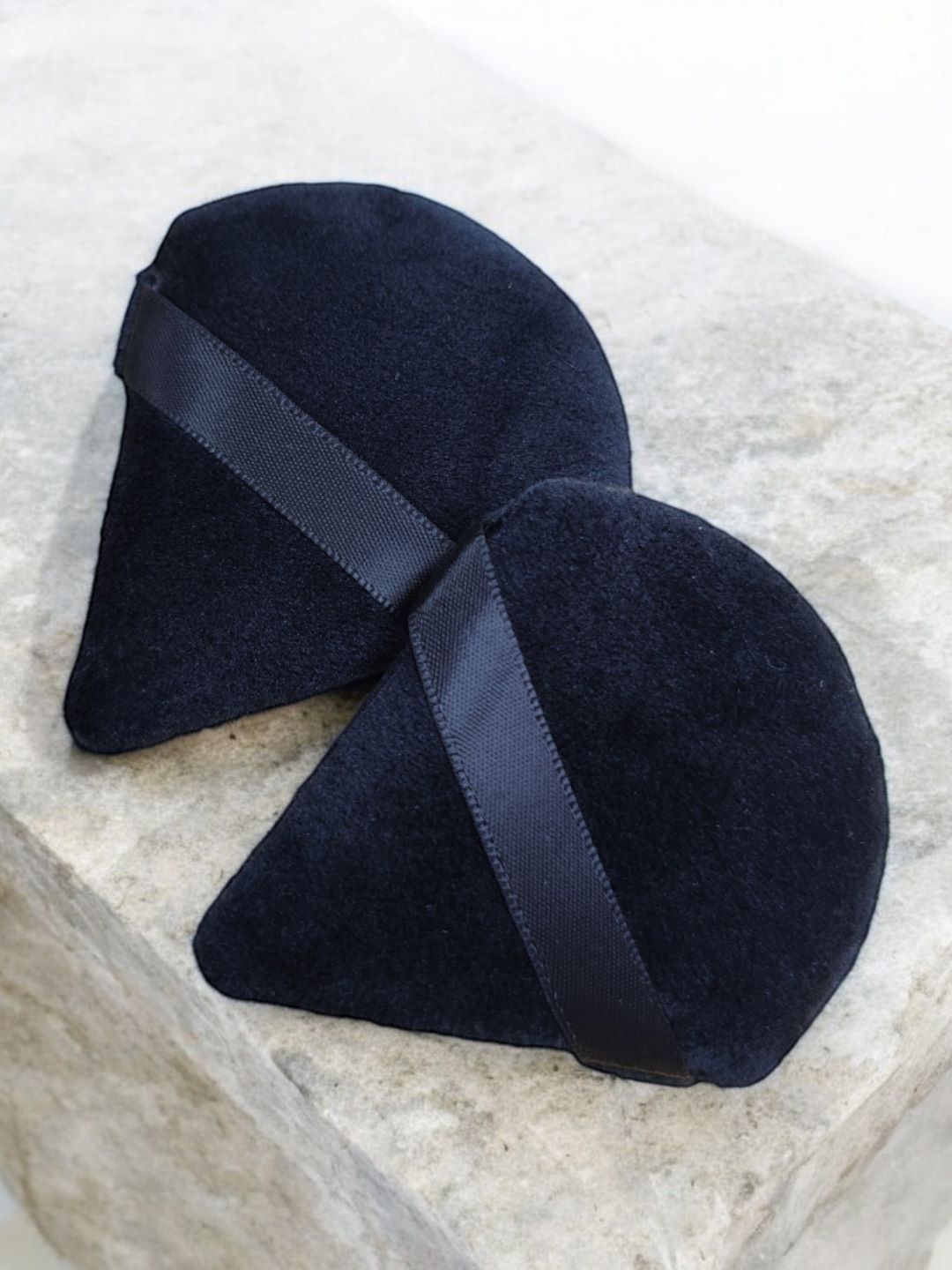 

RANORE Set Of 2 Triangle Puff Soft Face Makeup Sponge, Black