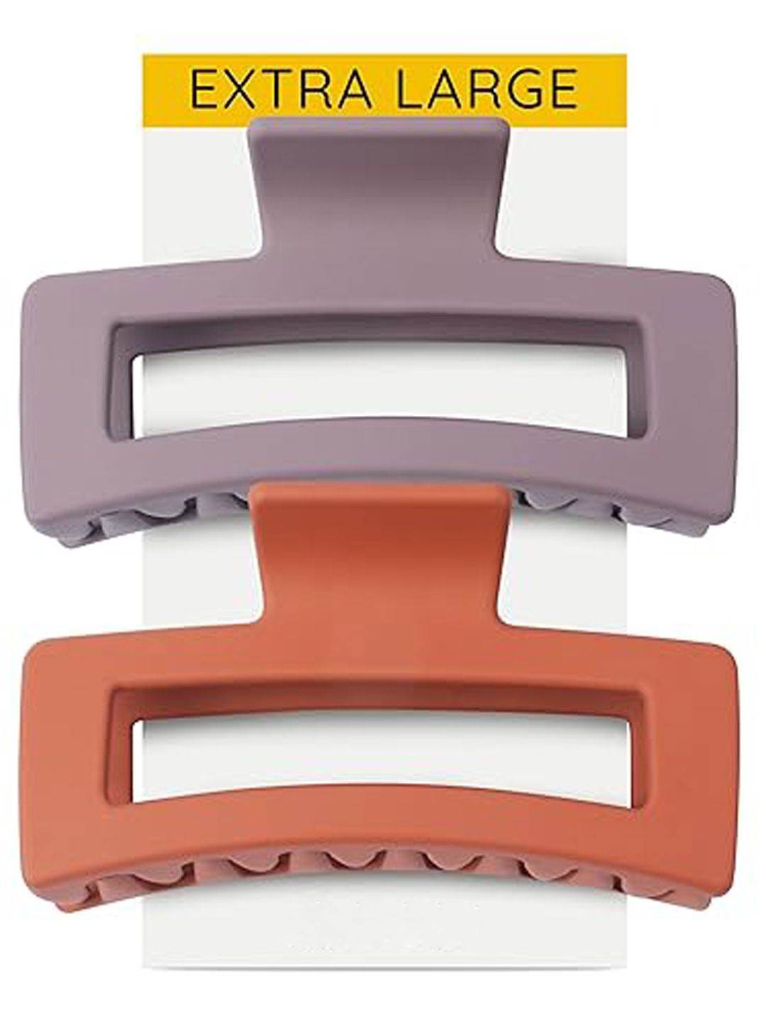

Softwrap Women Set of 2 Claw Clip, Purple