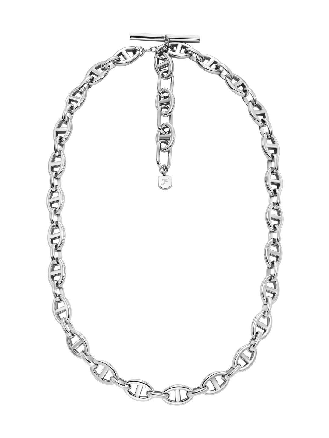 

Fossil Stainless Steel Necklace, Silver