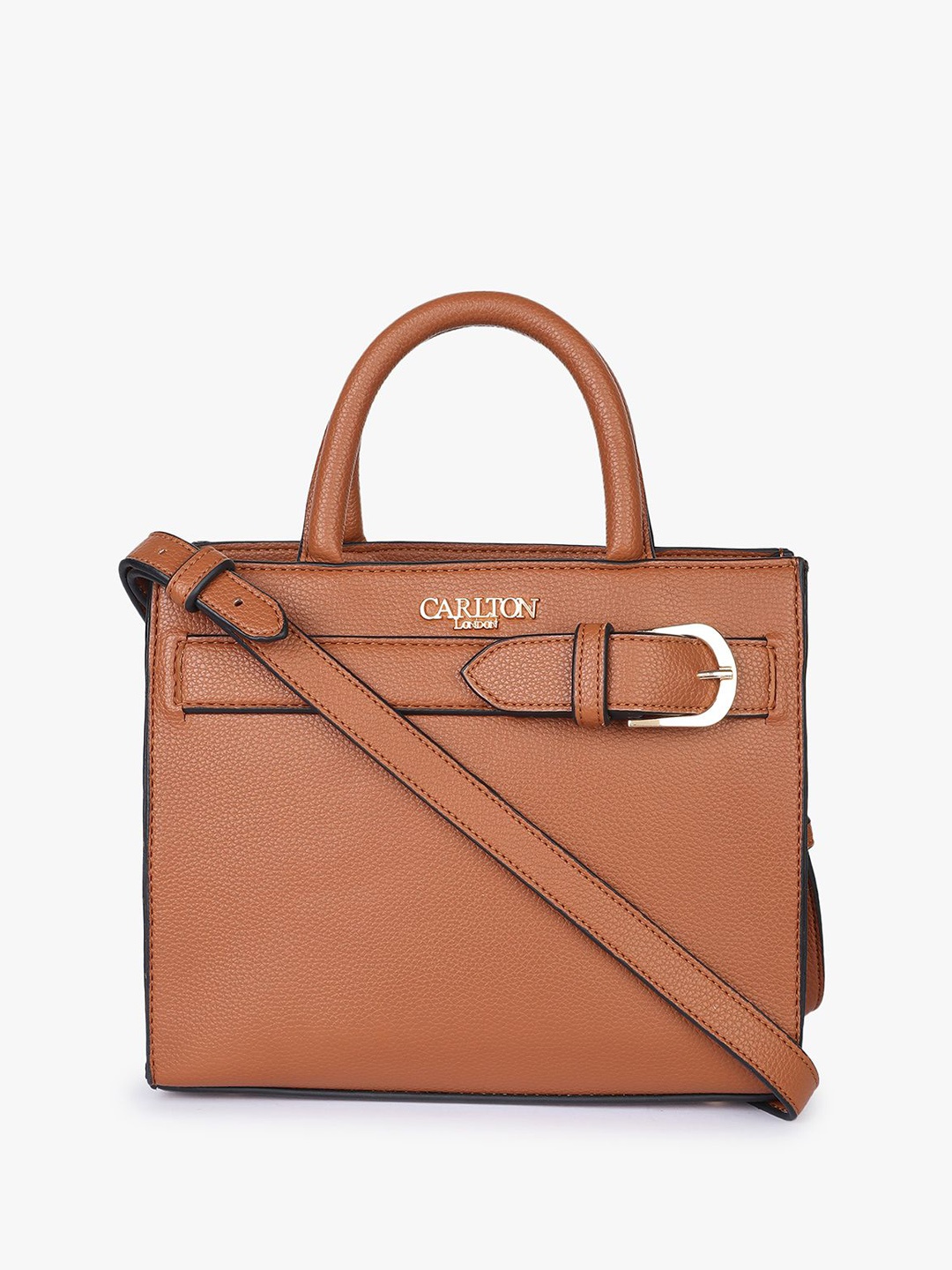 

Carlton London Swagger Handheld Bag, Tan