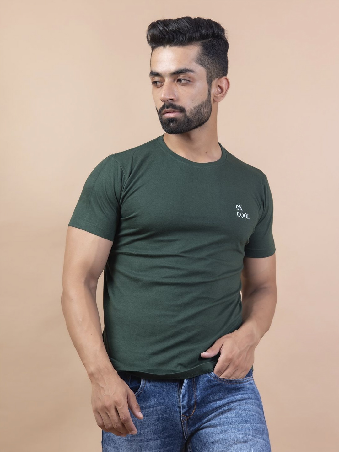 

Tistabene Men Sports T-shirt, Green