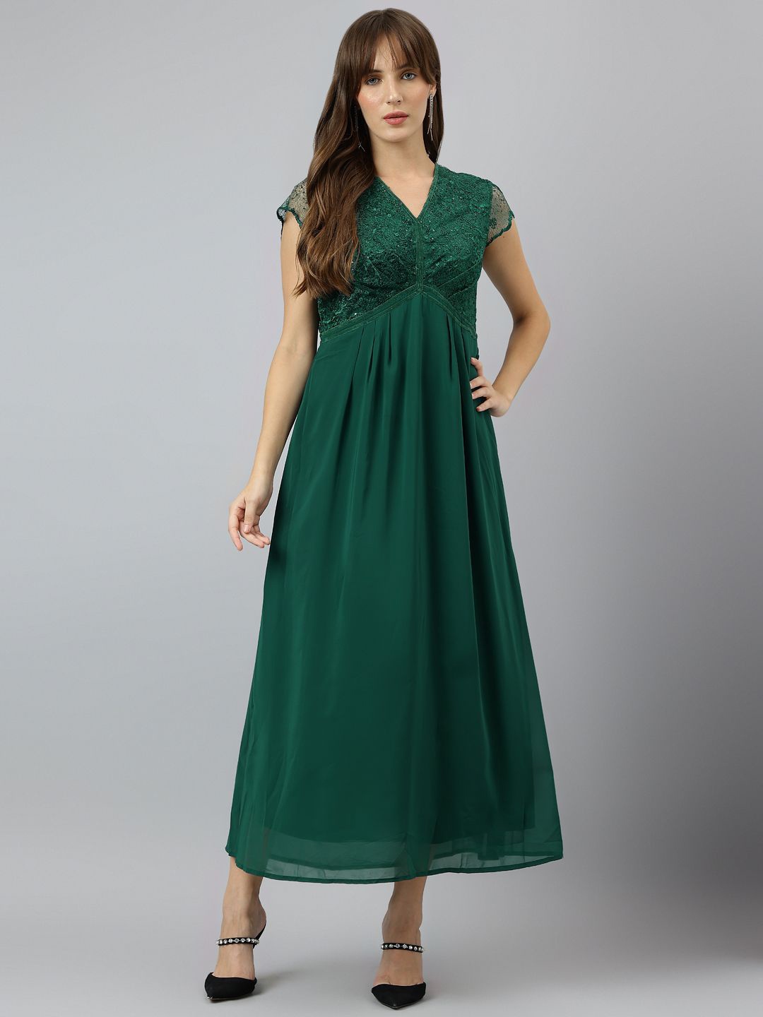 

Latin Quarters Maxi Dress, Green