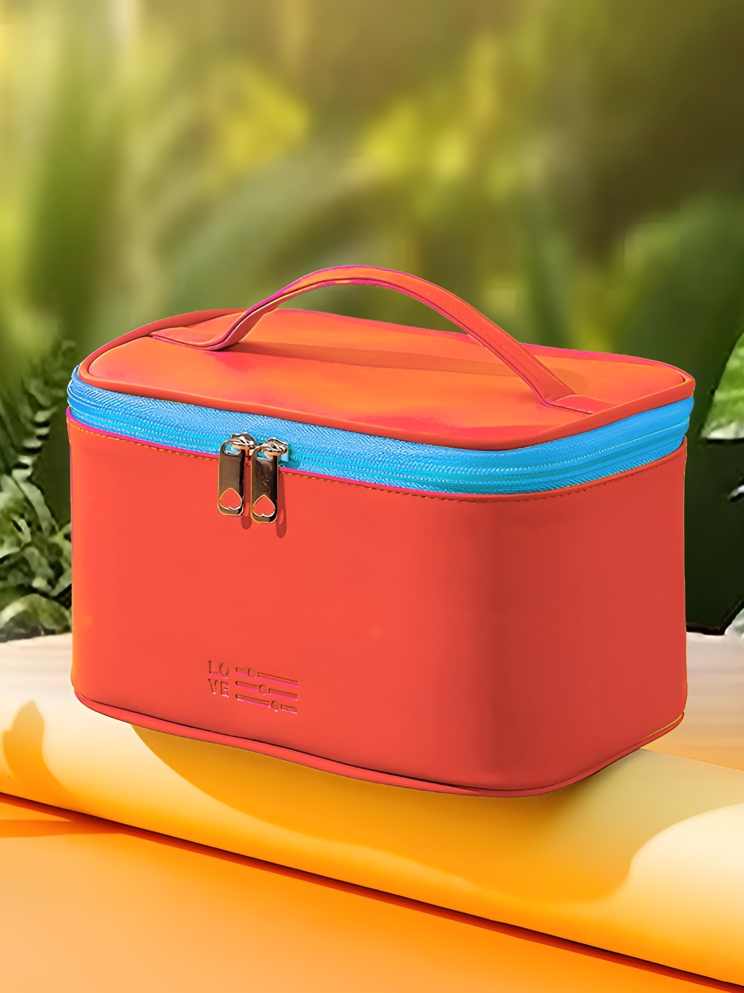 

Aura Orange Set of 1 Water Resistant Makeup Organiser Organisers