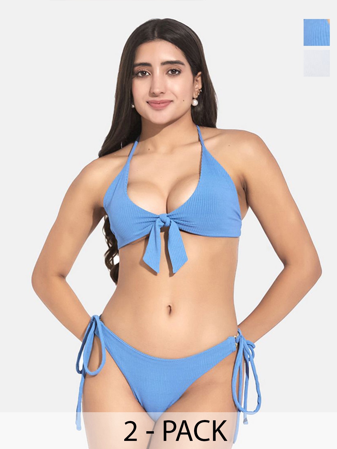 

SECRETS BY ZEROKAATA Pack Of 2 Assorted Swim Bikini Set