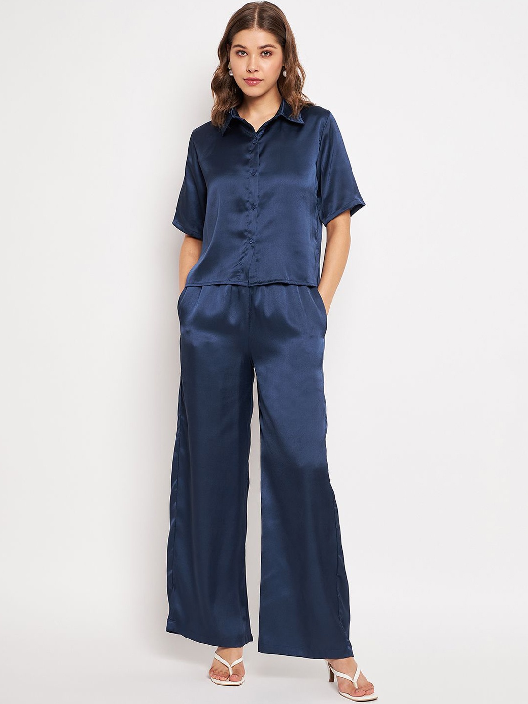 

Murcia Shirt & Trouser Co-Ord Set, Blue