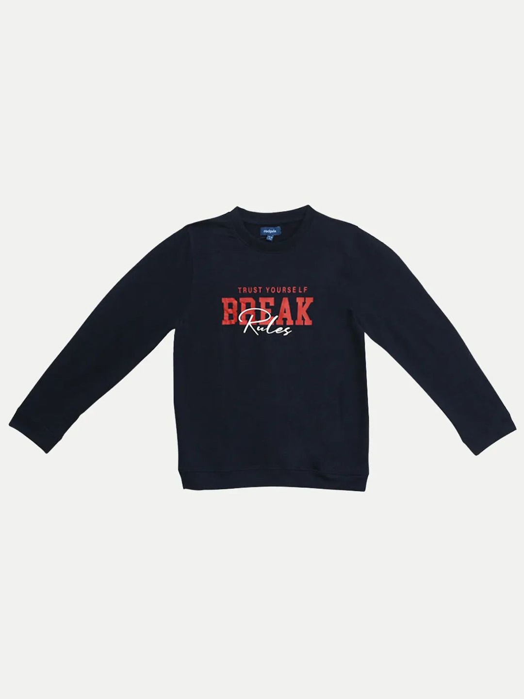 

BAESD Boys Printed Sweatshirt, Black