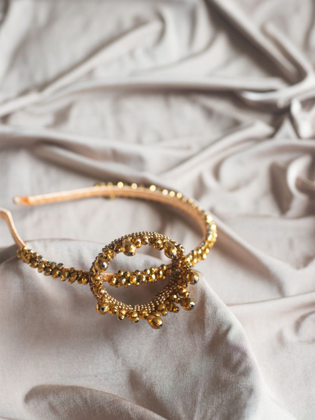 

Choko Girls Embellished Hairband, Gold
