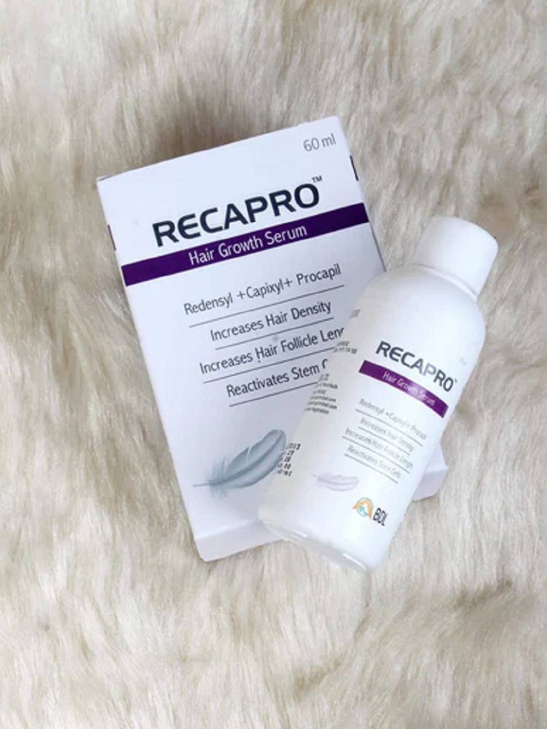 

Recapro Hair Growth Serum - 60ml, White