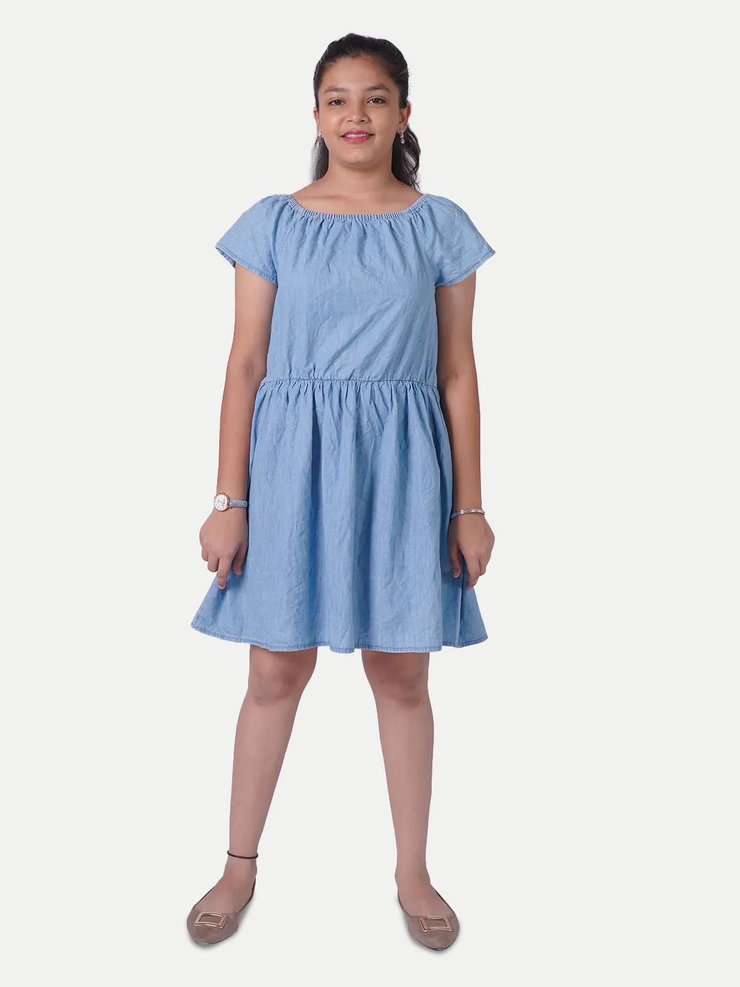 

BAESD A-Line Dress, Blue