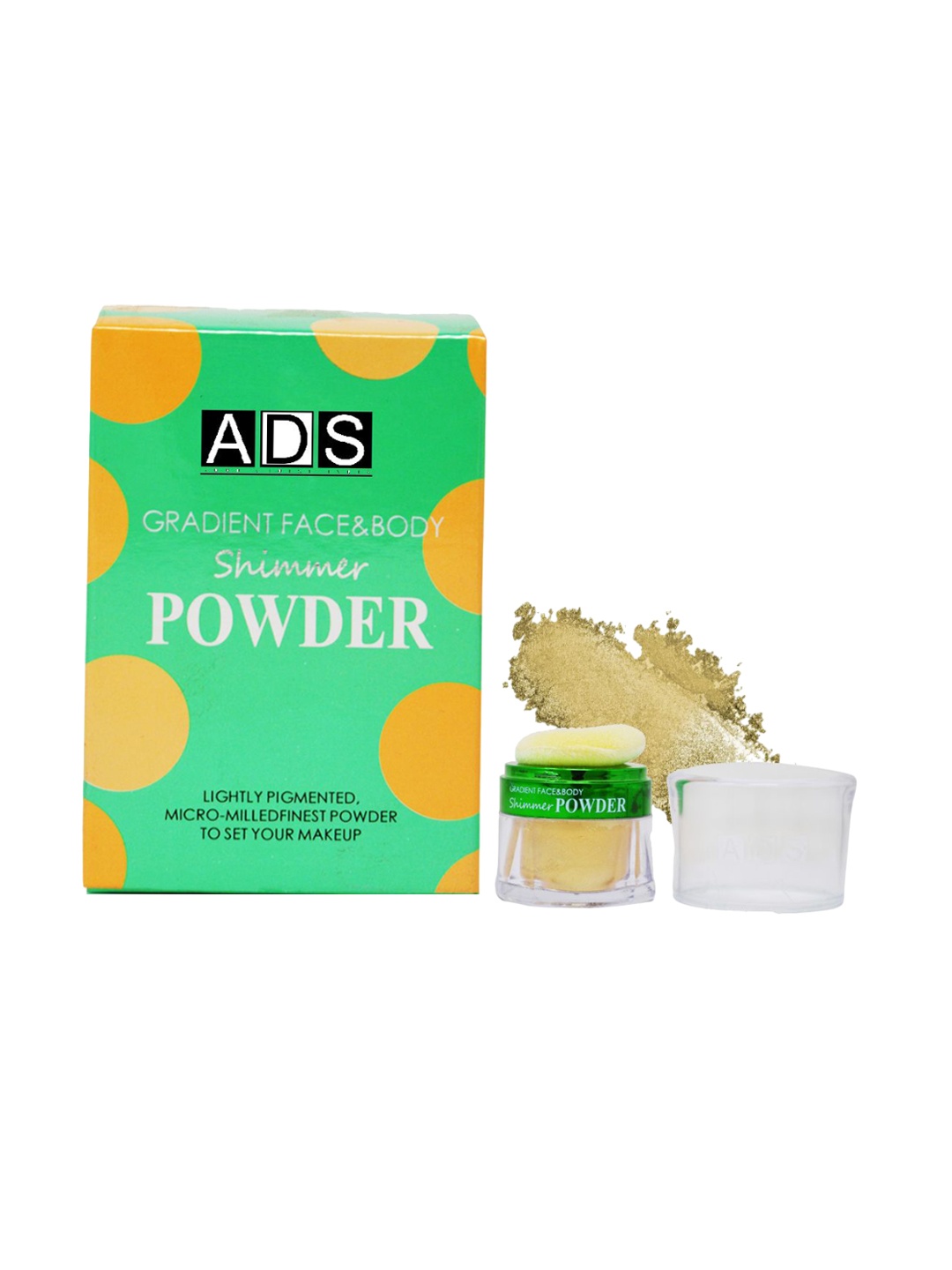 

A.D.S Gradient Face & Body Shimmer Powder - 9.5g - Shade 01, Beige