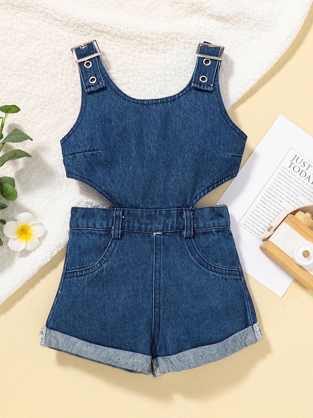 

TrendyKid Girls Jumpsuit, Blue