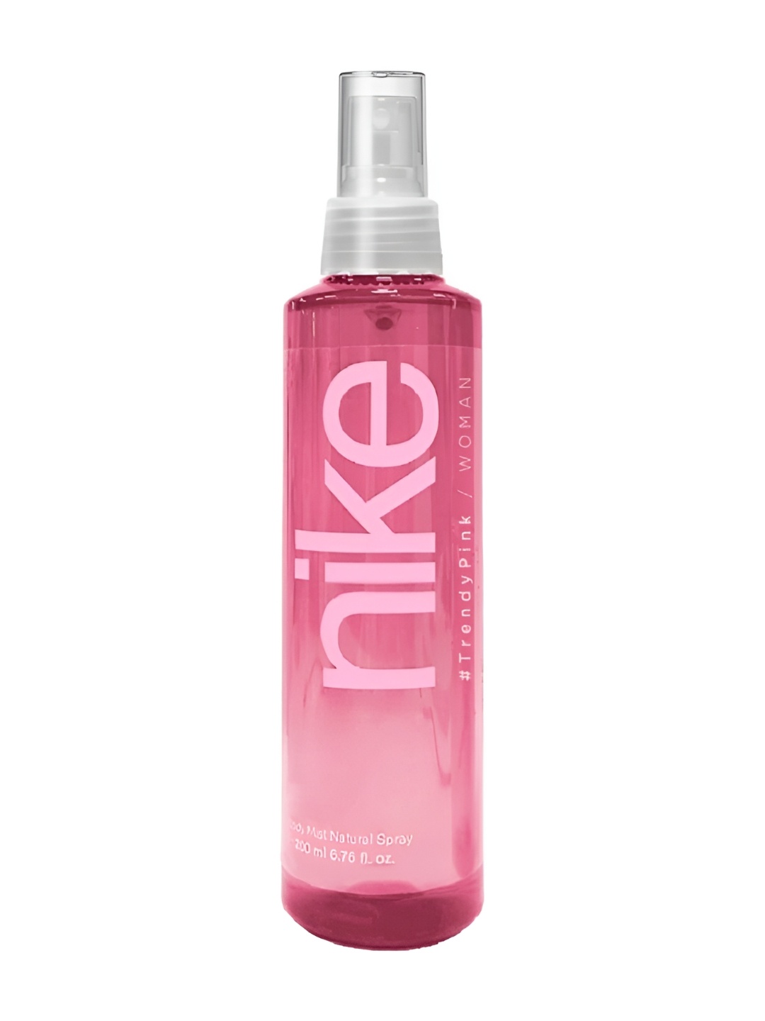 

Nike Women Trendy Pink Body Mist Natural Spray 200 ml, Transparent