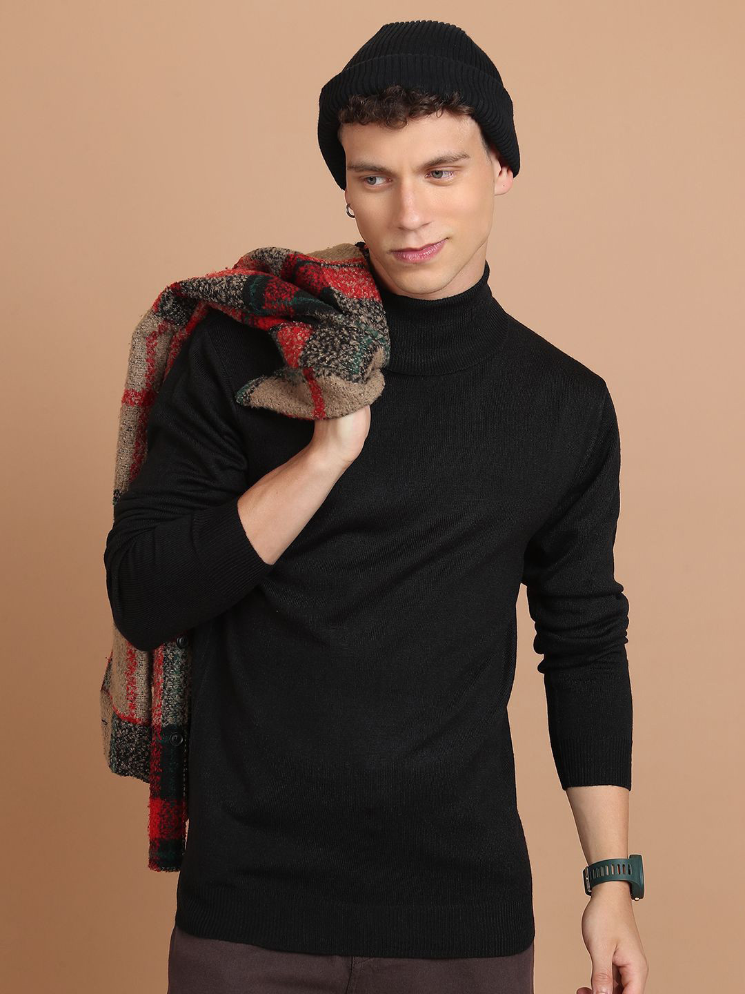 

HIGHLANDER Men Pullover, Black