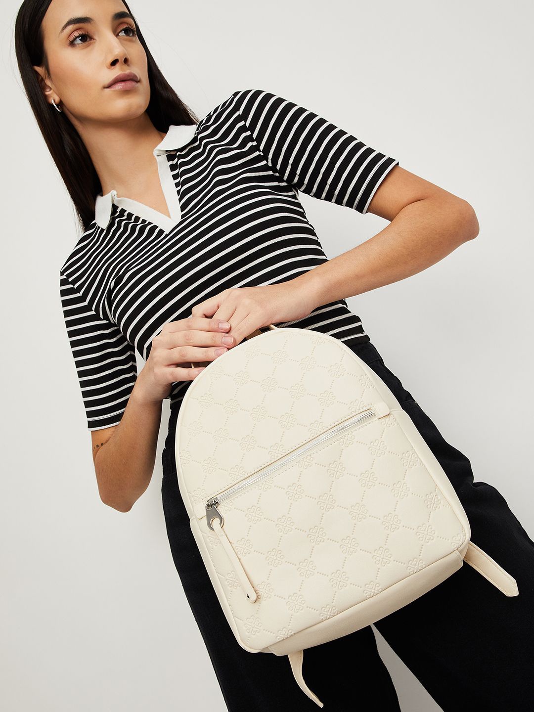 

max Women Backpack, Off white