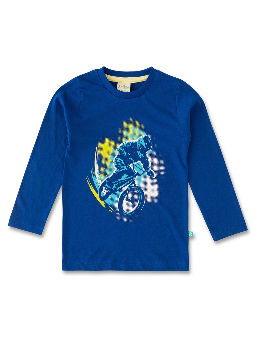 

JusCubs Boys Biker Printed T-shirt, Blue