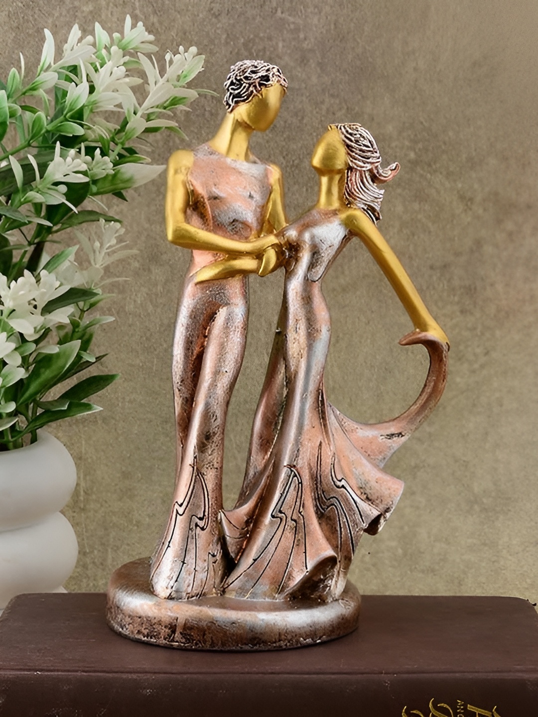 

Zart Copper-Toned Idol Showpiece