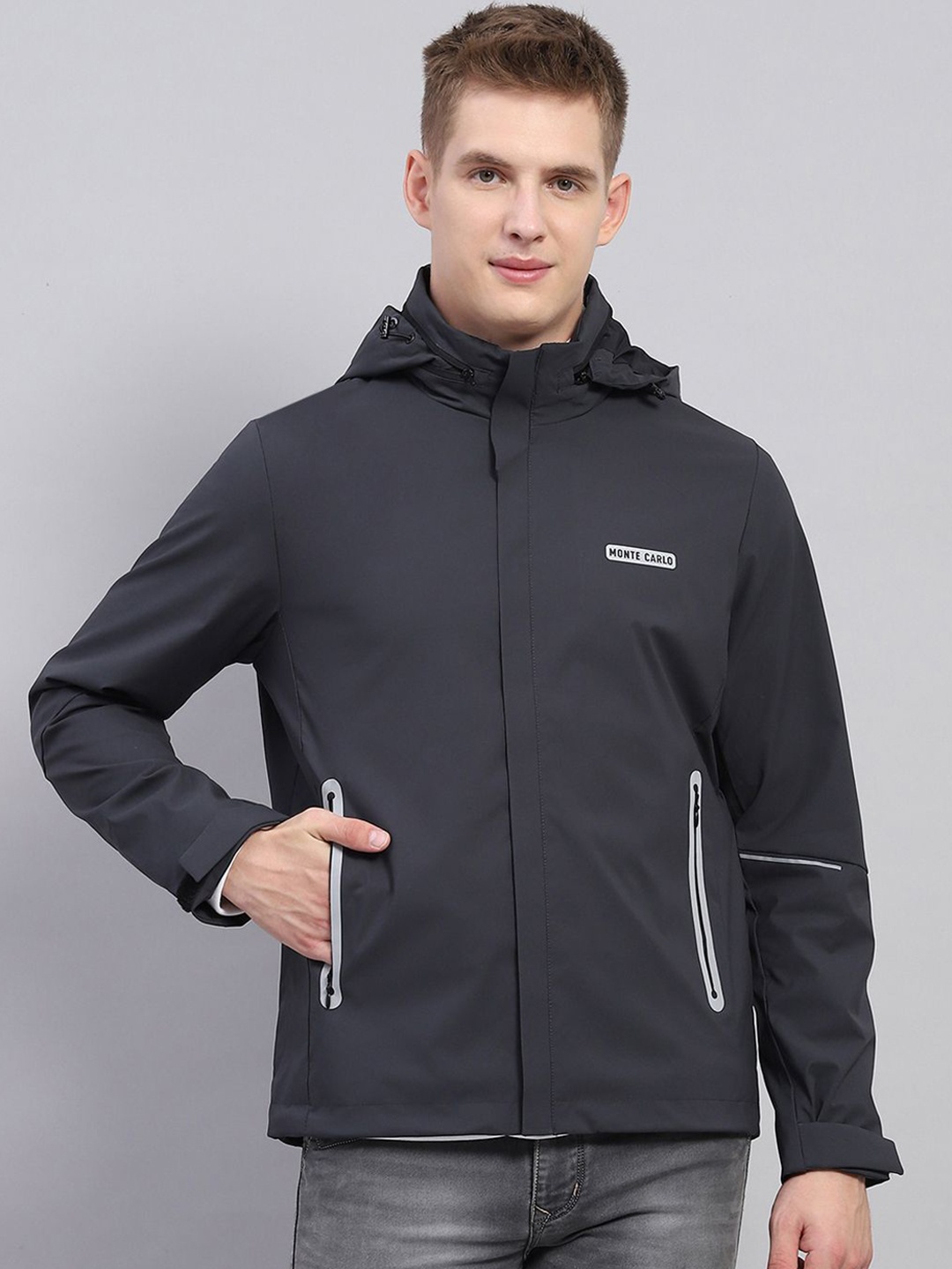 

Monte Carlo Men Lightweight Outdoor Tailored Jacket, Grey