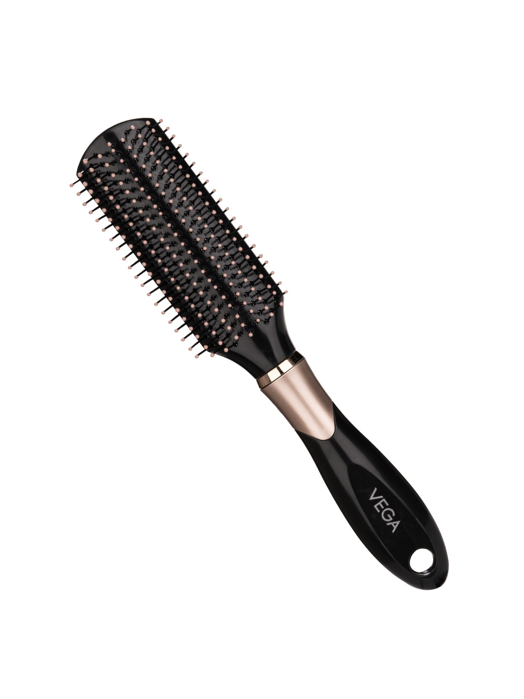 

VEGA Flat Hair Brush To Detangle Hairs - E34-FB, Black