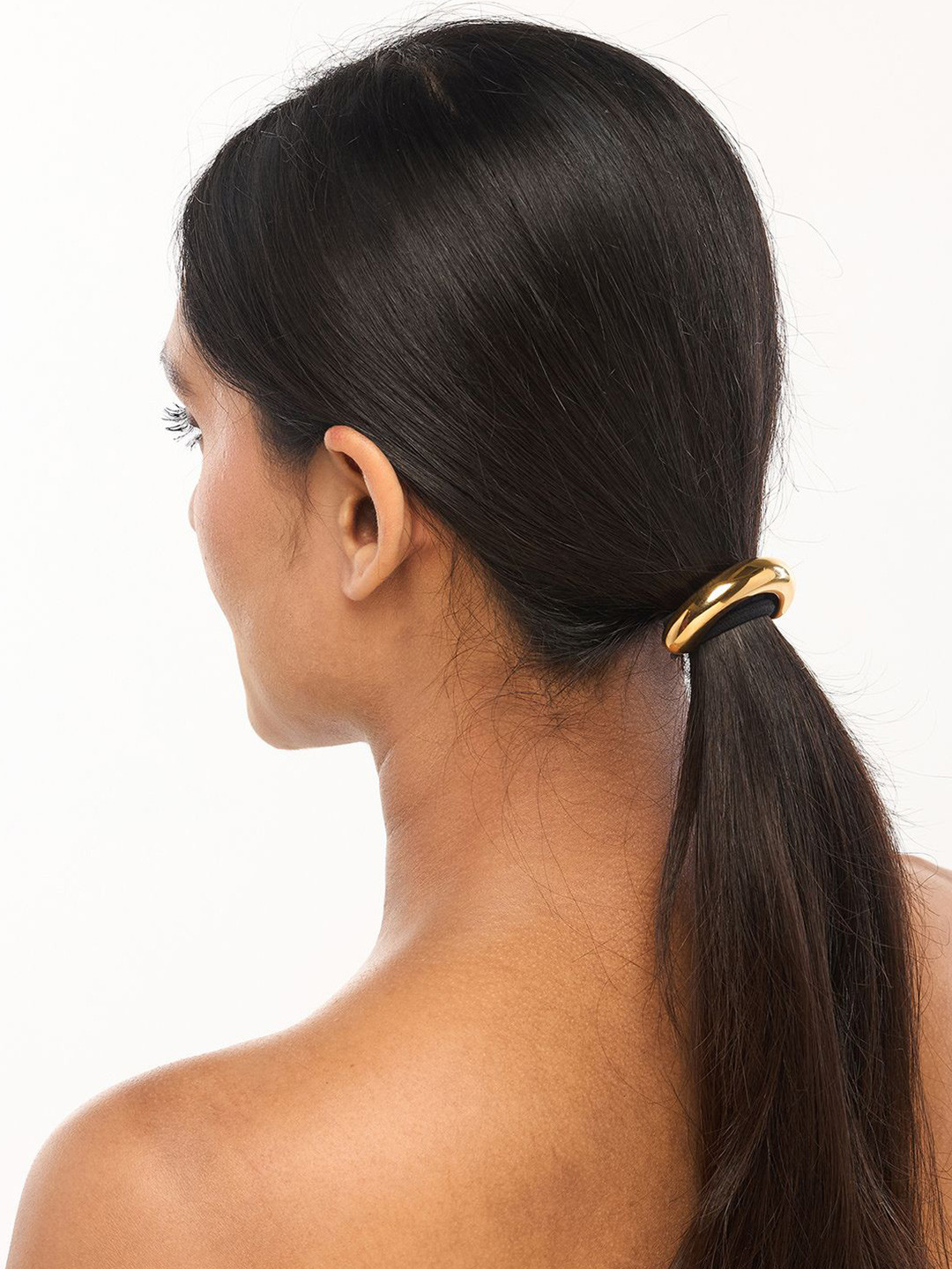 

WHITE LIES Women Ponytail Holders, Gold